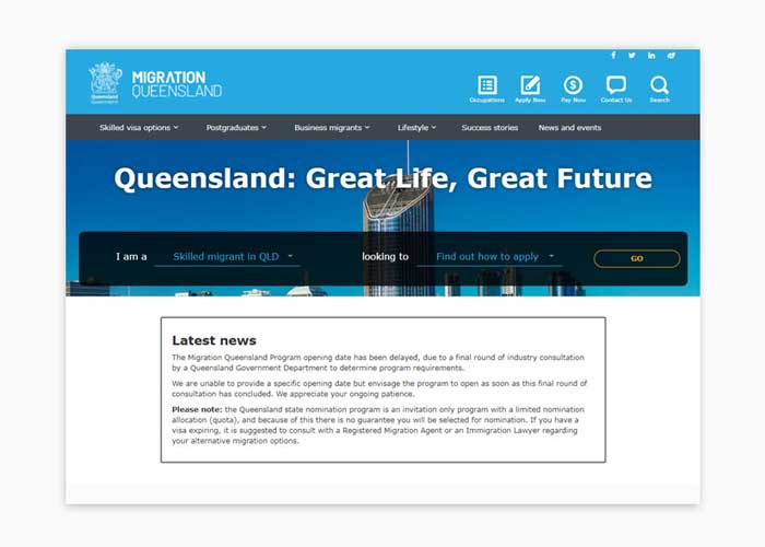Đầu tư định cư Úc 2021 Queensland thông báo vẫn chưa nhận hồ sơ visa 188 - Chuyên gia định cư Úc Evertrust 22